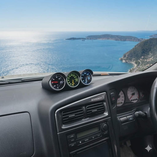 Nissan Stagea: Triple Gauge Clock Delete