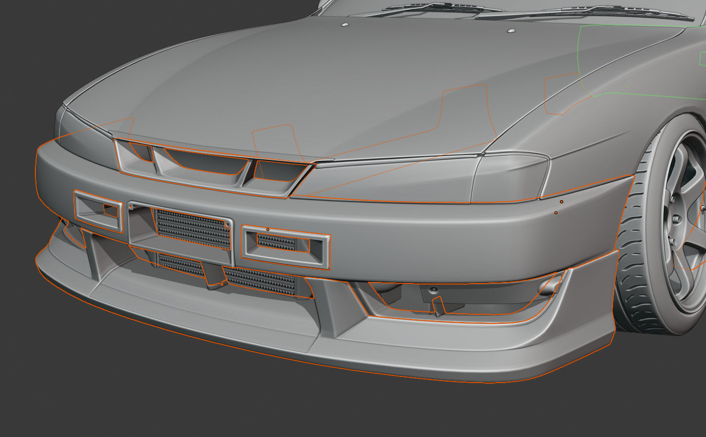 Nissan Silvia S14 - N1 Ducts Inserts