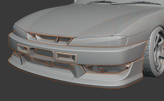 Nissan Silvia S14 - N1 Ducts Inserts