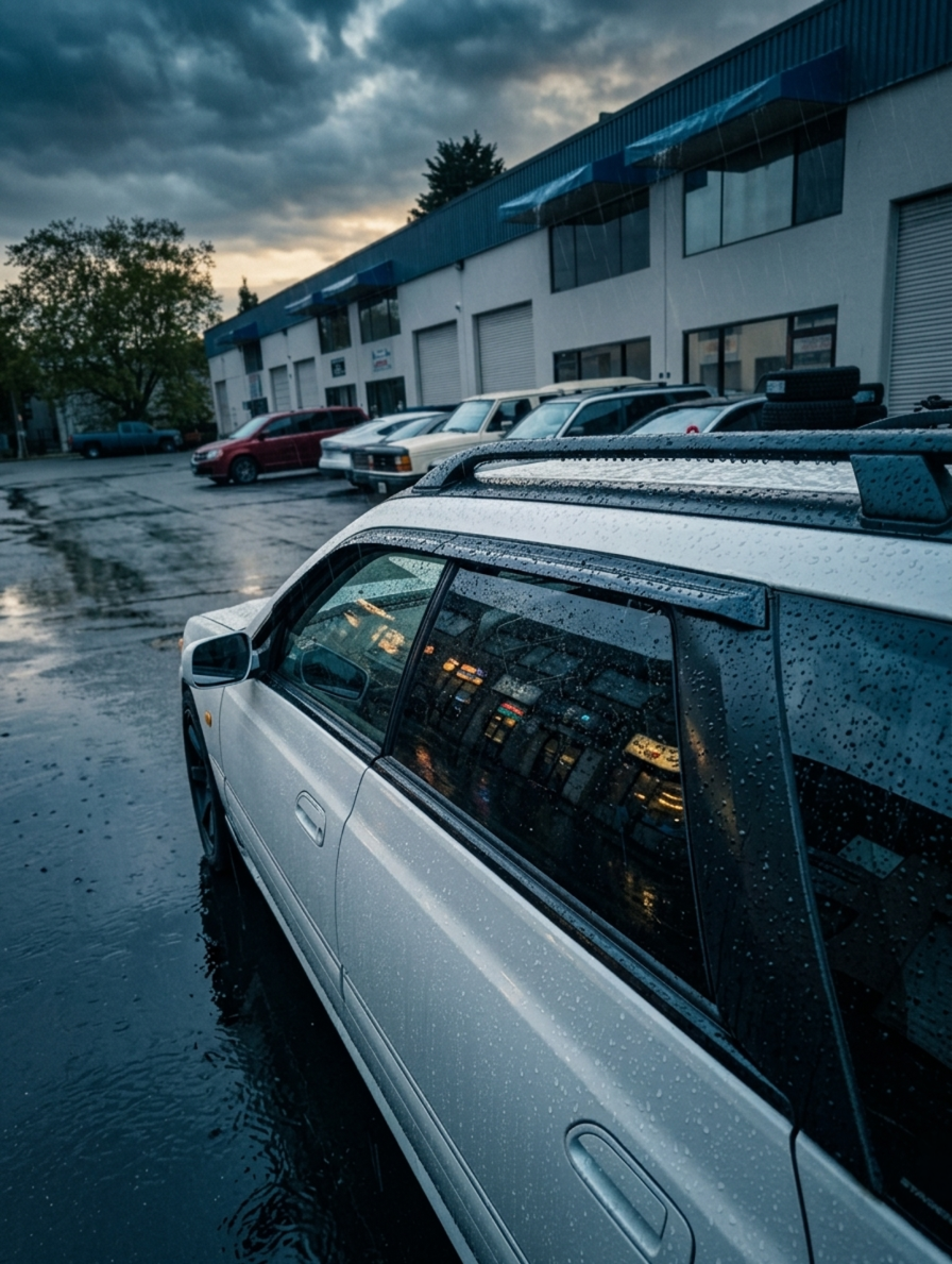 ' Nissan Stagea Rain Guards